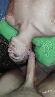 teen swallows completely big cock 3