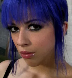 beautiful woman with long sexy tongue