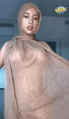 stunning big tit muslim babe