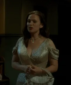 hayley atwell -4/82 -5'7''- 36dd-26-34''- 122lbs - 8-shoe, wow tits cunnilingus! - yum! yum!