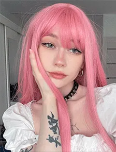 she thought that because of the pink wig her classmates would not know that she recorded videos for rich daddies