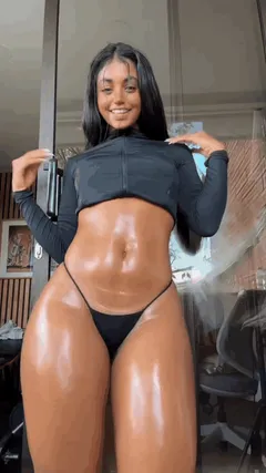 Oiled up