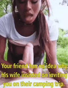 your friend still has no idea that you're fucking his wife
