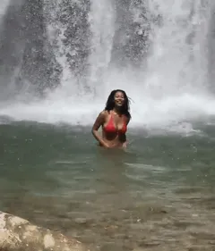 coconutflower coming out the water