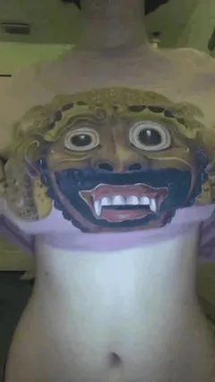 drop with pierced nipples