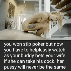your gf got naked for stop poker you thought but now she's getting her cervix stretched out.