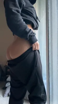 tugging on perfect ass