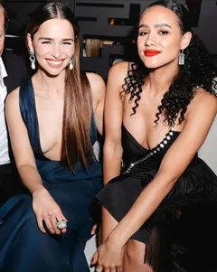 emilia clarke and nathalie emmanuel