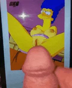 jerking off for marge