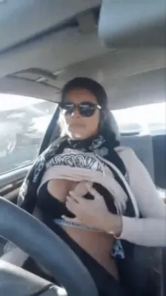 tits out driver