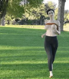 ok, maybe this isn't the best outfit for running