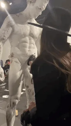 I bet she's wet down there 💦 wait till she rub that thing with passion 😂