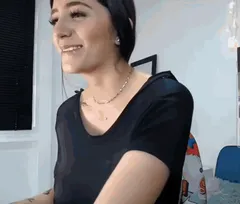 best tits you’ll see today, cute babe flashing 