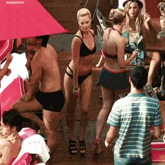 sexy margot robbie