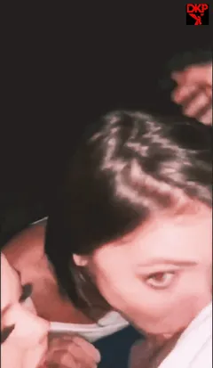 the bitch throated my whole cock!