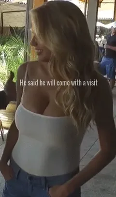 your wife knew what it ment and invited him the next day, when you were at work.