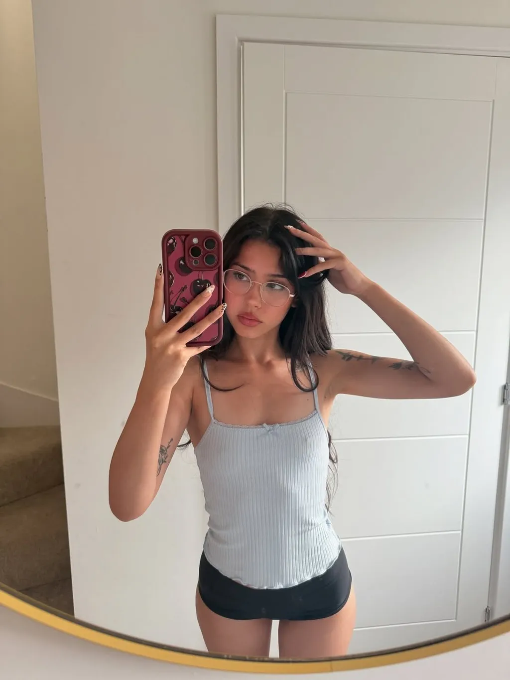 Cute TikTok Teen Uses A Vibrator To Orgasm On Her Bed - Solo, Bop, Skinny, Petite, Masturbation