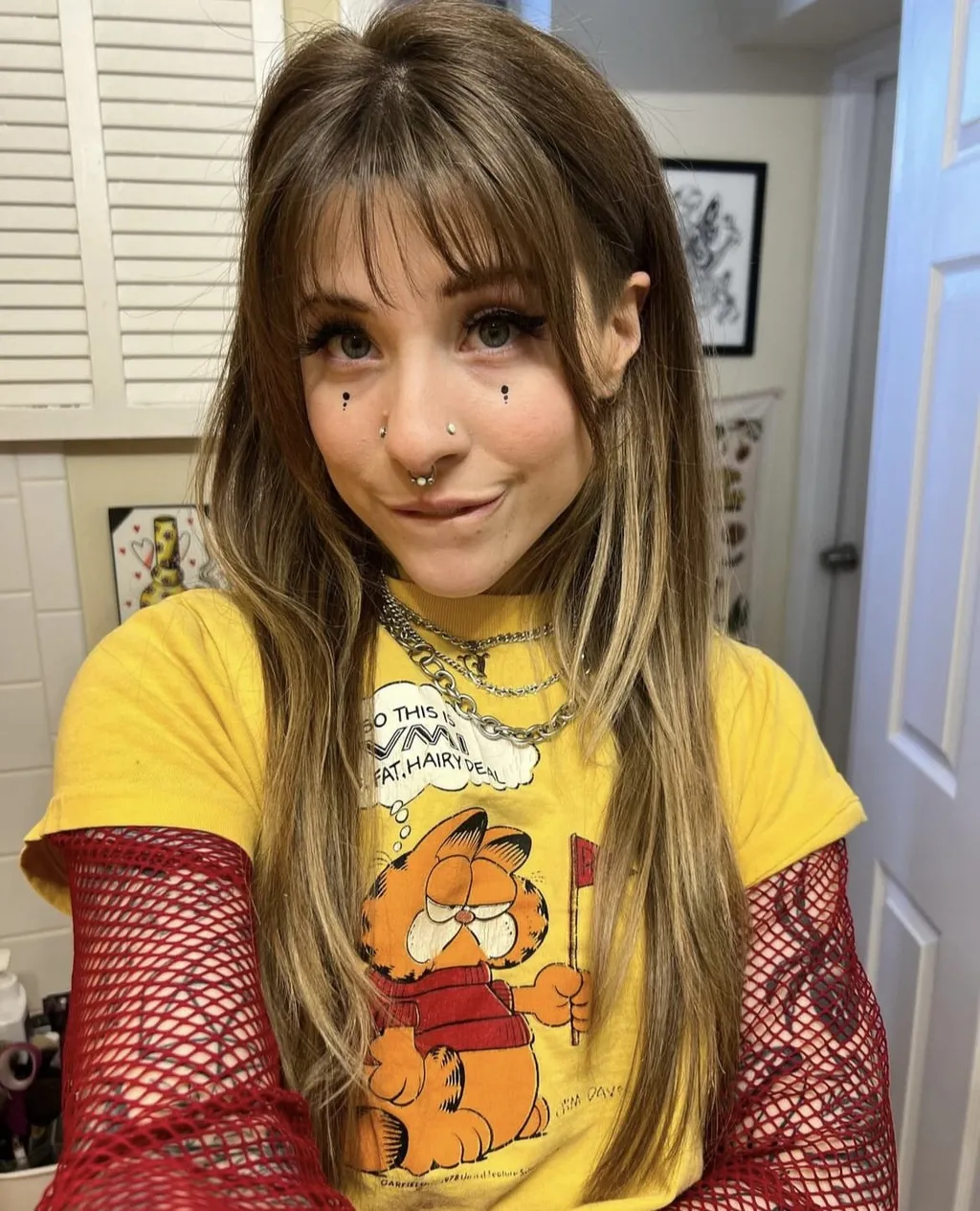 Tattoo covered slut EXPOSED